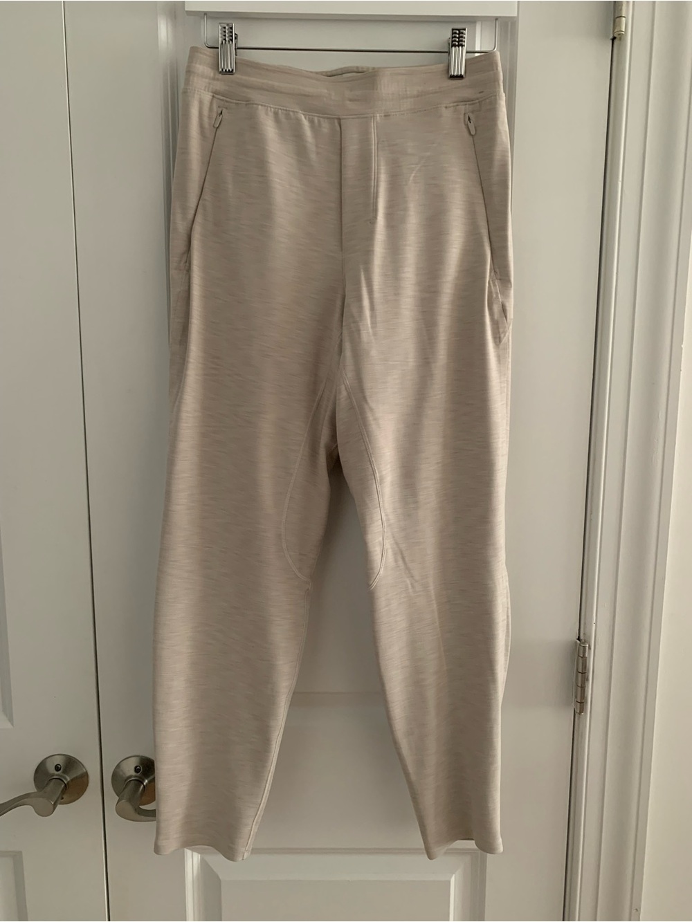 Lululemon Balancer Pant 27" *Everlux Heathered Dove Grey - Size Small